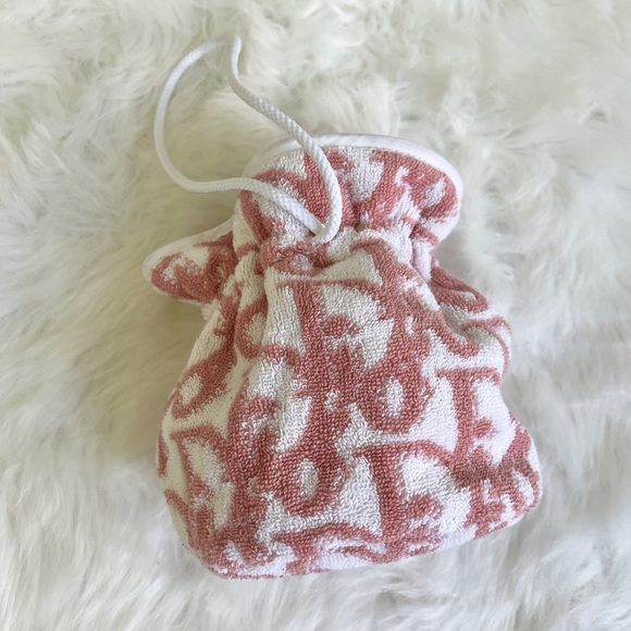 Vintage Christian Dior Terry Cloth Mini Bag in Unused Condition - Picture 4 of 8